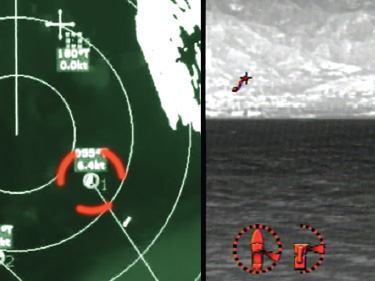 Complemente y amplíe los ecos del radar