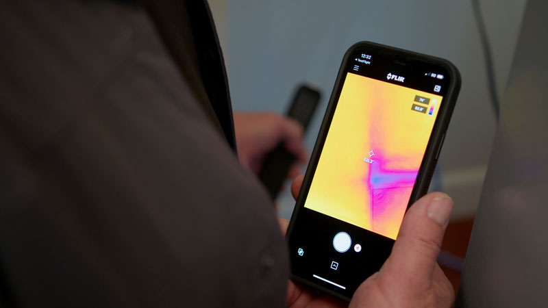 Serie FLIR ONE Edge para inspección doméstica